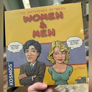 BNIB Sealed Kosmos The Difference Between Women & Men Game (Rio Grande)